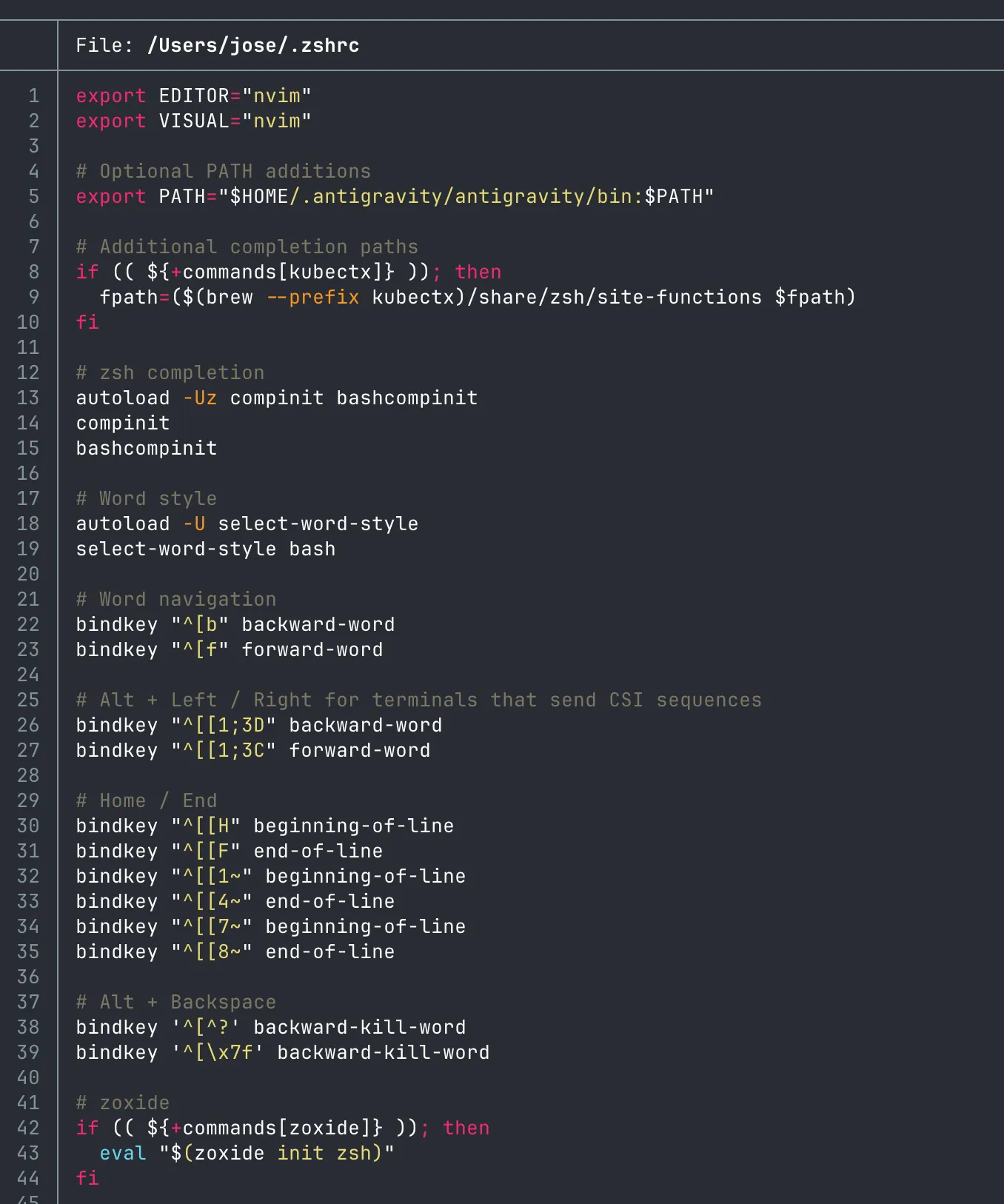 A 'bat' output showing syntax highlighting